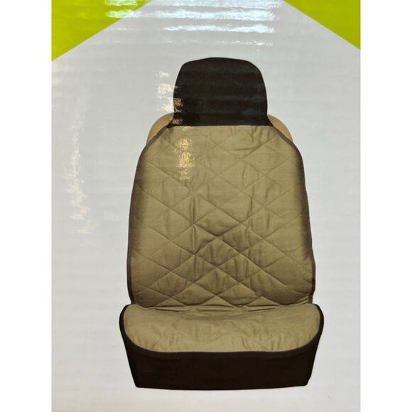 PetSafe Happy Ride Padded Quilted Bucket Seat Cover Cotton Twill Dog Car NEW - Picture 2 of 4